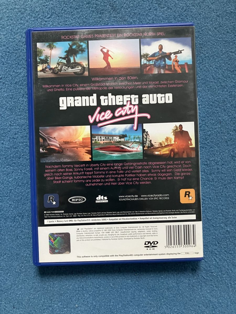 Sony Giochi: Grand Theft Auto Vice City PS2 – Usato da Chur venduto da GC190 1