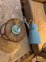 Sebra Schreibtischlampe türkis