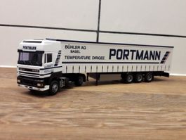 AWM HO : semi-remorque DAF,  frigo "Portmann"