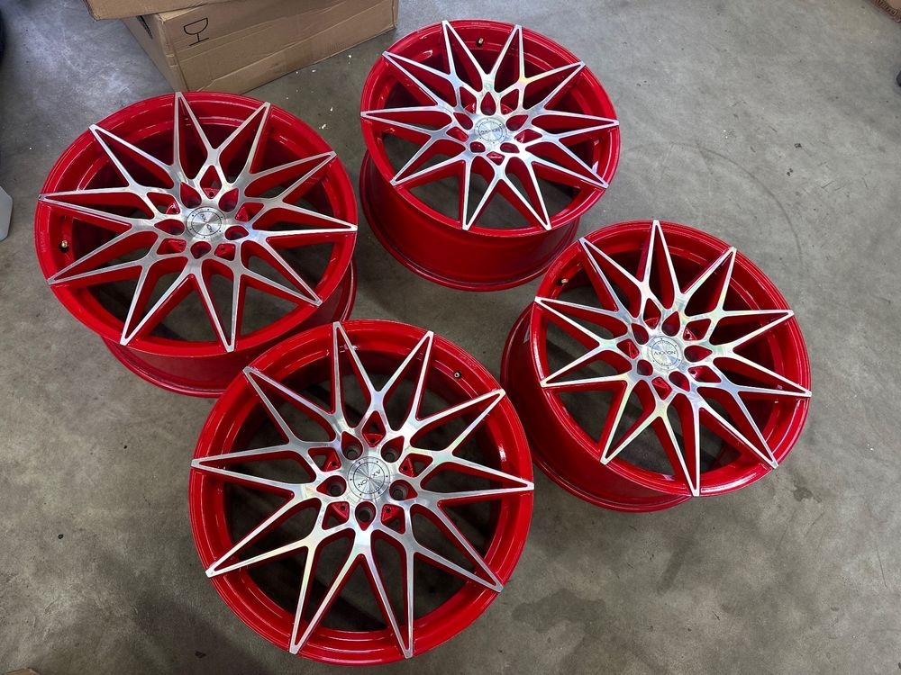 Alu Felgen 9x20 Zoll AXXION AX9 (Wheelworld) Kirschrot... (Gebraucht ...
