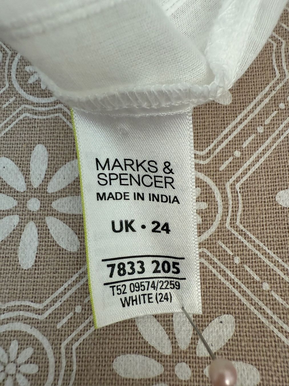 Camicette: Marks & Spencer - Blouse - grande taille - 24UK – Usato da Sion venduto da accroshoes 5
