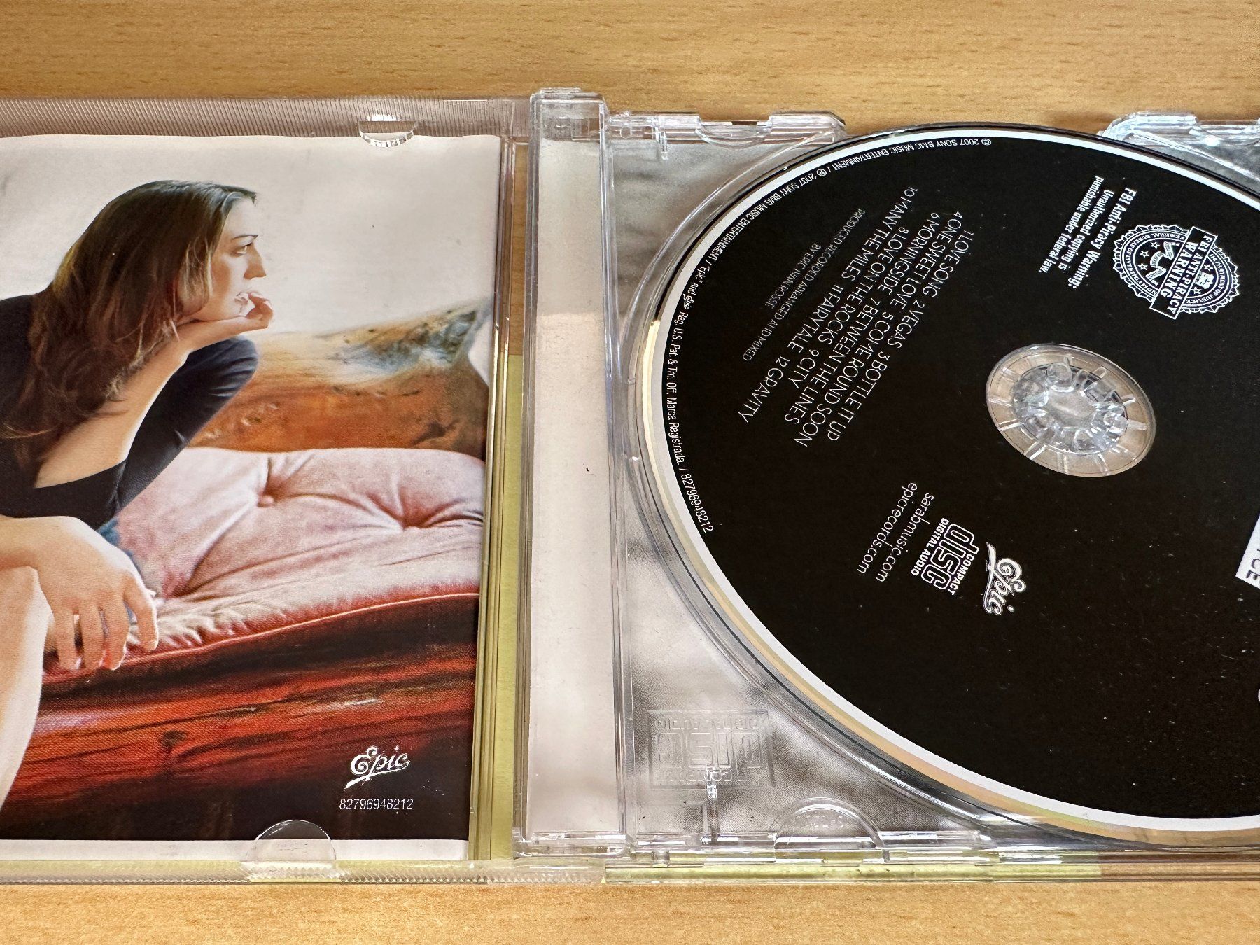 CD: Sara Bareilles – Little Voice – Usato da Rikon im Tösstal venduto da Alpenmutz 2