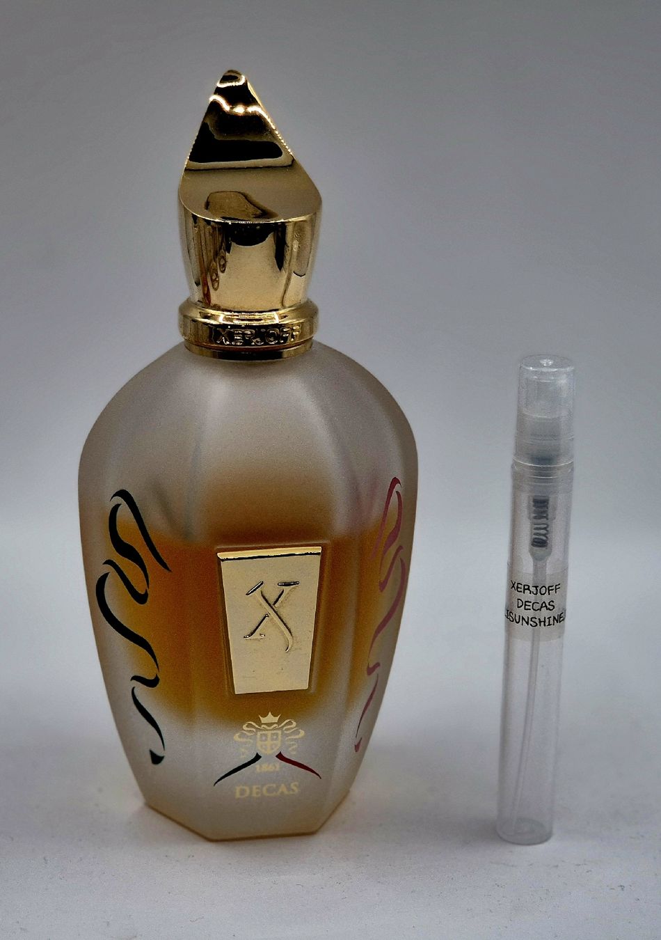 Xerjoff Profumi & Eau de Toilette: 5 ml DECAS XERJOFF ABFÜLLUNG – Nuovo (secondo la descrizione) da St. Gallen venduto da CaliSunshine
