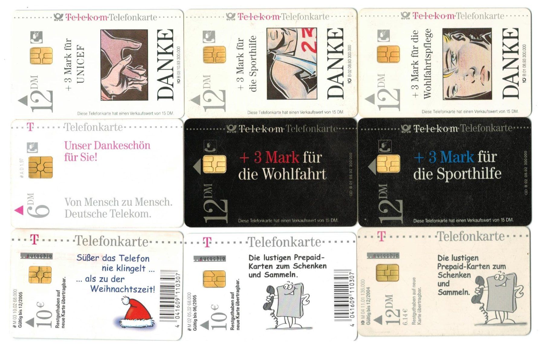 Schede telefoniche: 9 Telefonkarten Deutschland – Usato da Zürich venduto da tol_b7c7 1
