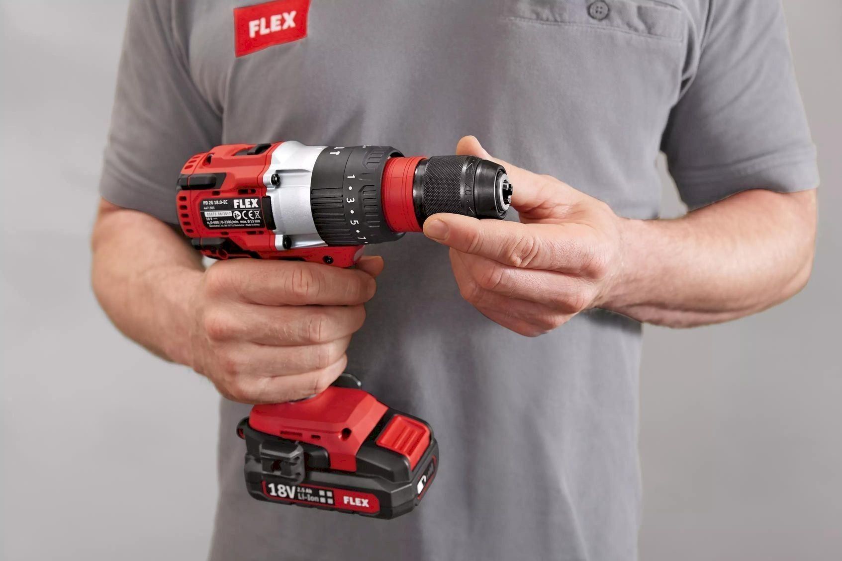 Flex Trapani: Flex PD 2G 18.0-EC C Schlagbohrschrauber – Nuovo e nell'imballaggio originale da Bottighofen venduto da zaap 3