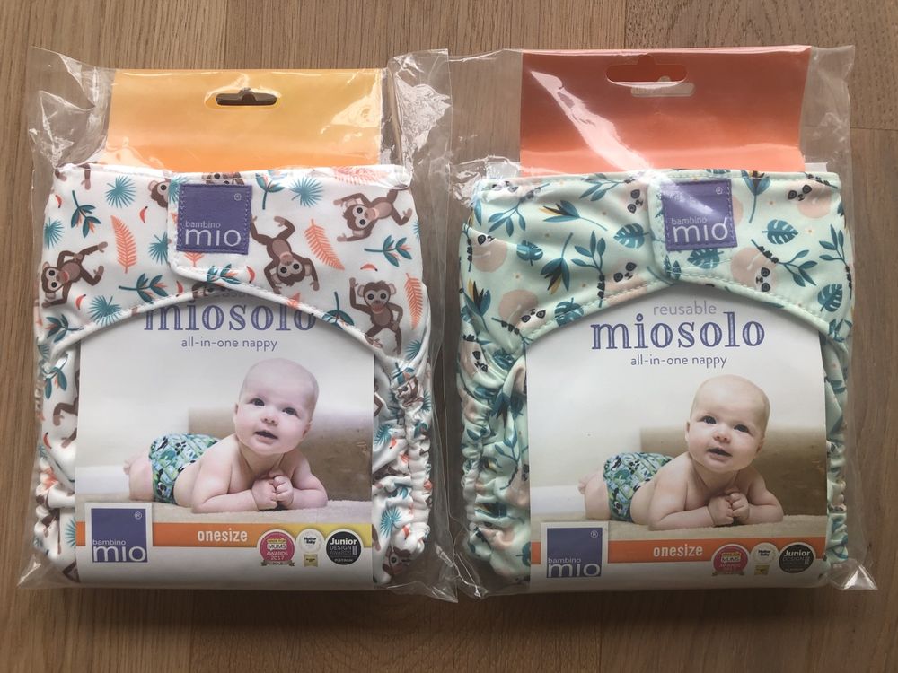 Bambino Mio Miosolo Set Pannolini Lavabili - 6 Pezzi Taglia Unica | Con Inserti E Detergente | Design Assortiti - Foto 6