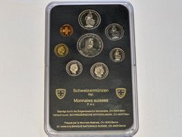 Schweizer Münzsatz Stgl. 1985