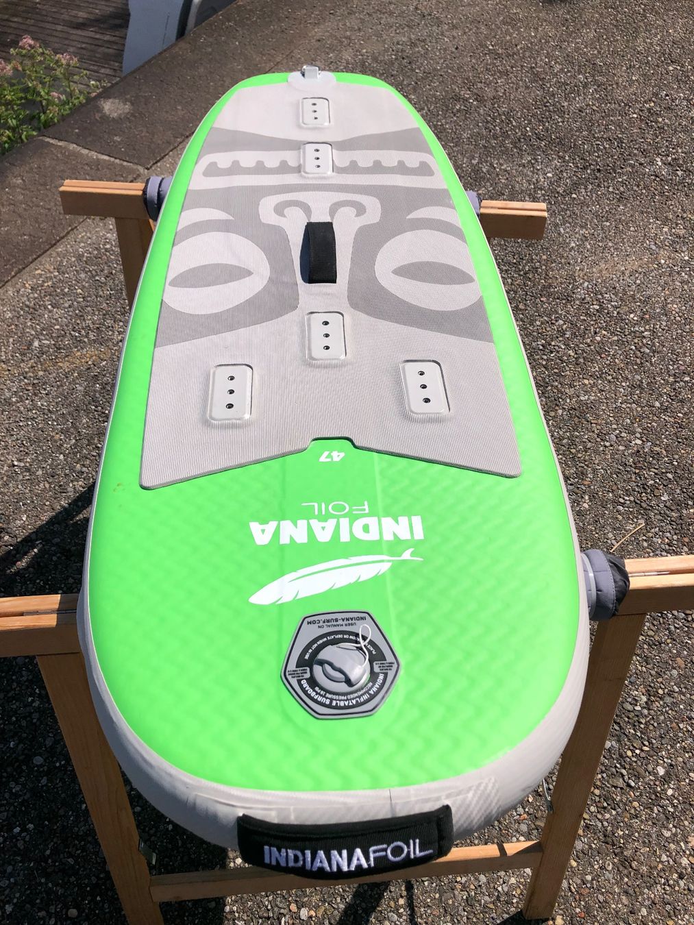 Indiana Tavole da surf e di nuoto: Indiana Wing Foil 47L Inflatable – Usato da Oberrieden venduto da WhiteWaveAG 3
