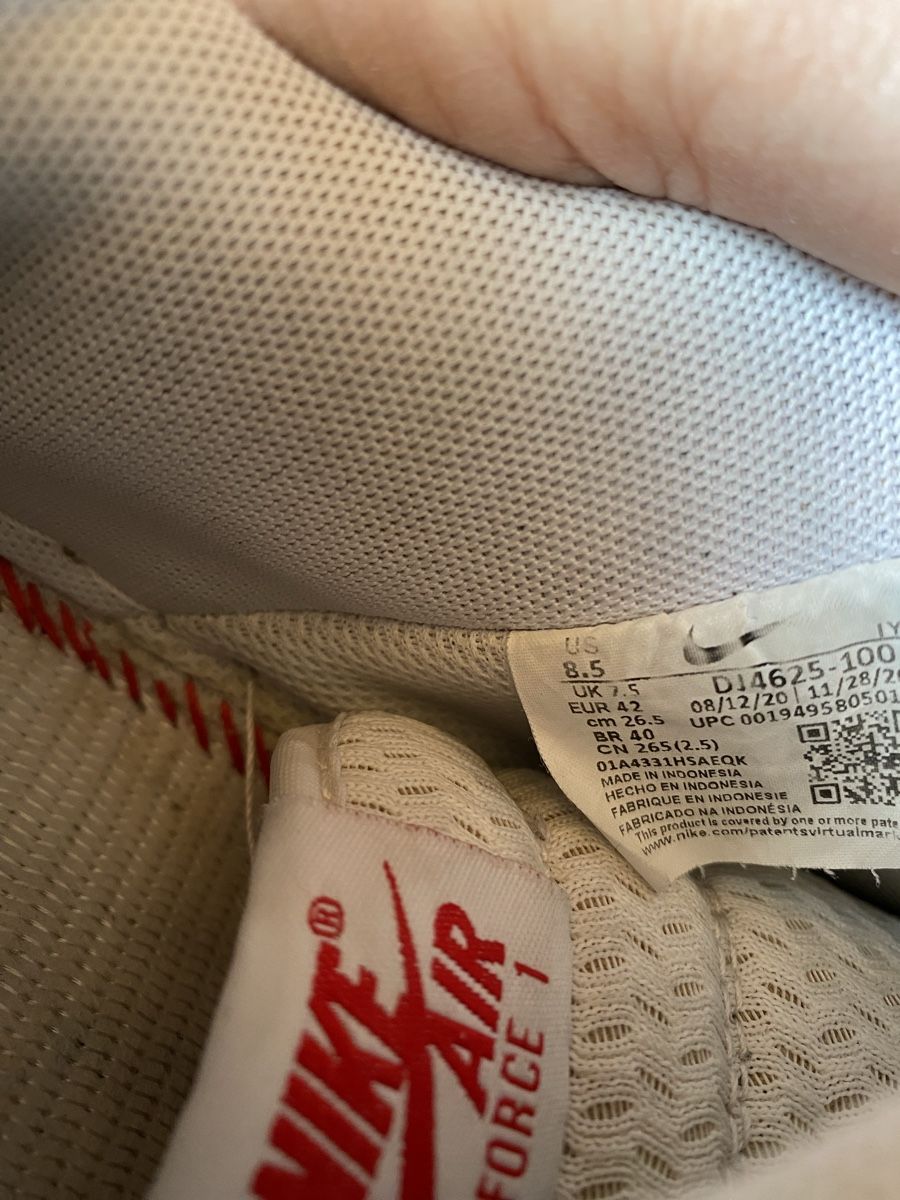 Nike Scarpe da uomo: Nike Air Force 1 T: 42 – Usato da Geneve venduto da Monthoux13 6