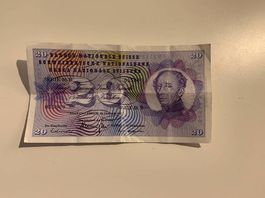 Billet de banque Suisse