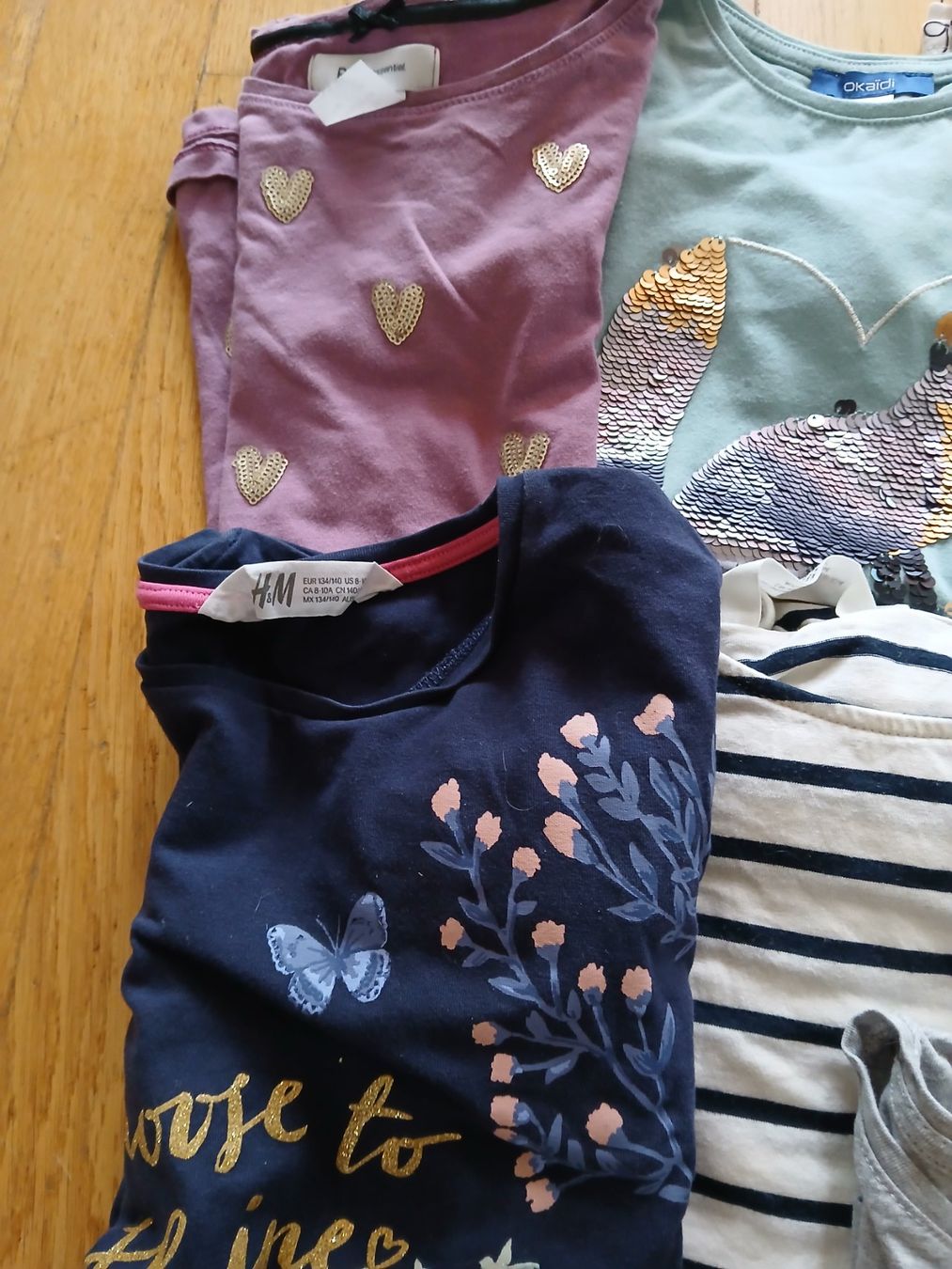 Camicette, T-shirt & Top: Langarm Shirts Mädchen 134/140 – Usato da Worb venduto da Osterthal 1