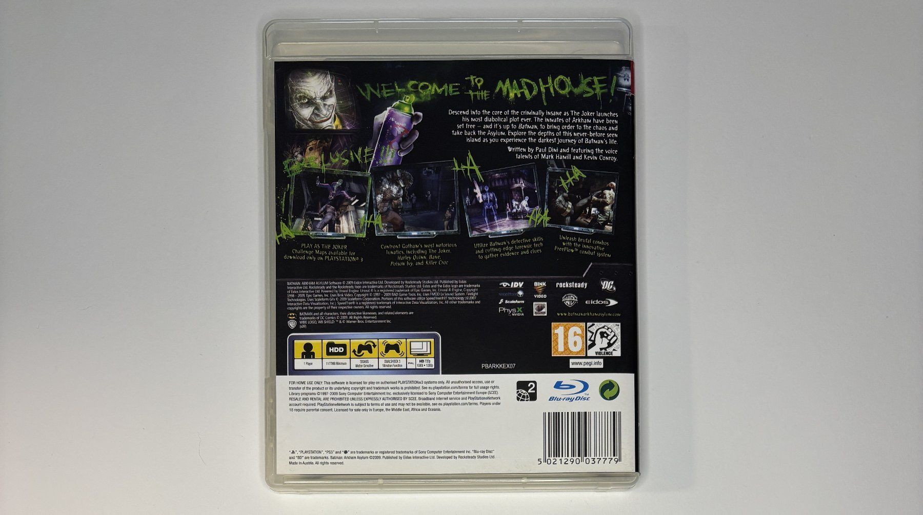Spiele: PS3 - Batman: Arkham Asylum – Gebraucht aus Allschwil von Bullach 2