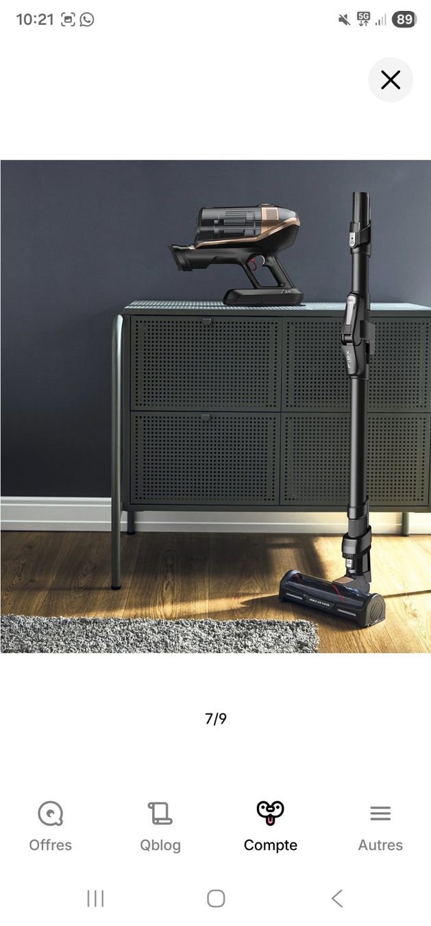 Rowenta Aspirapolveri & Accessori: Rowenta Aspirateur X-Force 15.60 – Usato da La Chaux-de-Fonds venduto da little_bubble 9