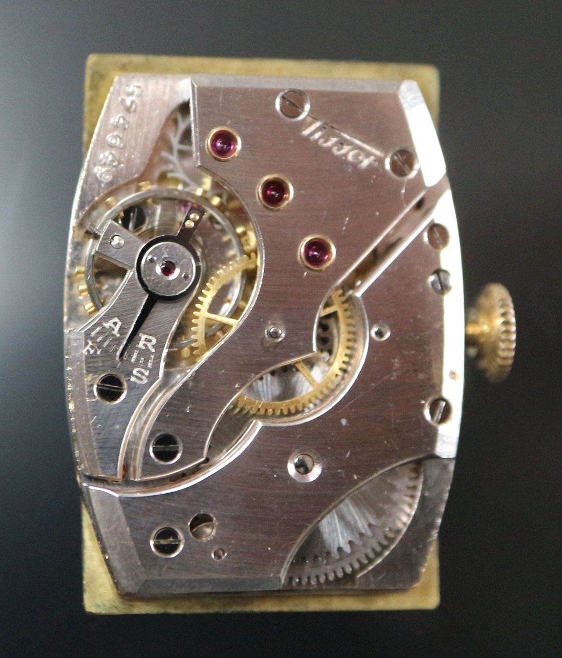 Tissot Uhren: Tissot Antimagnetisch, 14 Karat Gold – Gebraucht aus Bülach von Uhrenwerkstatt 5