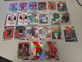 21 Kartenlot Nationalteams(Leao, Donnaruma,Kane usw.)