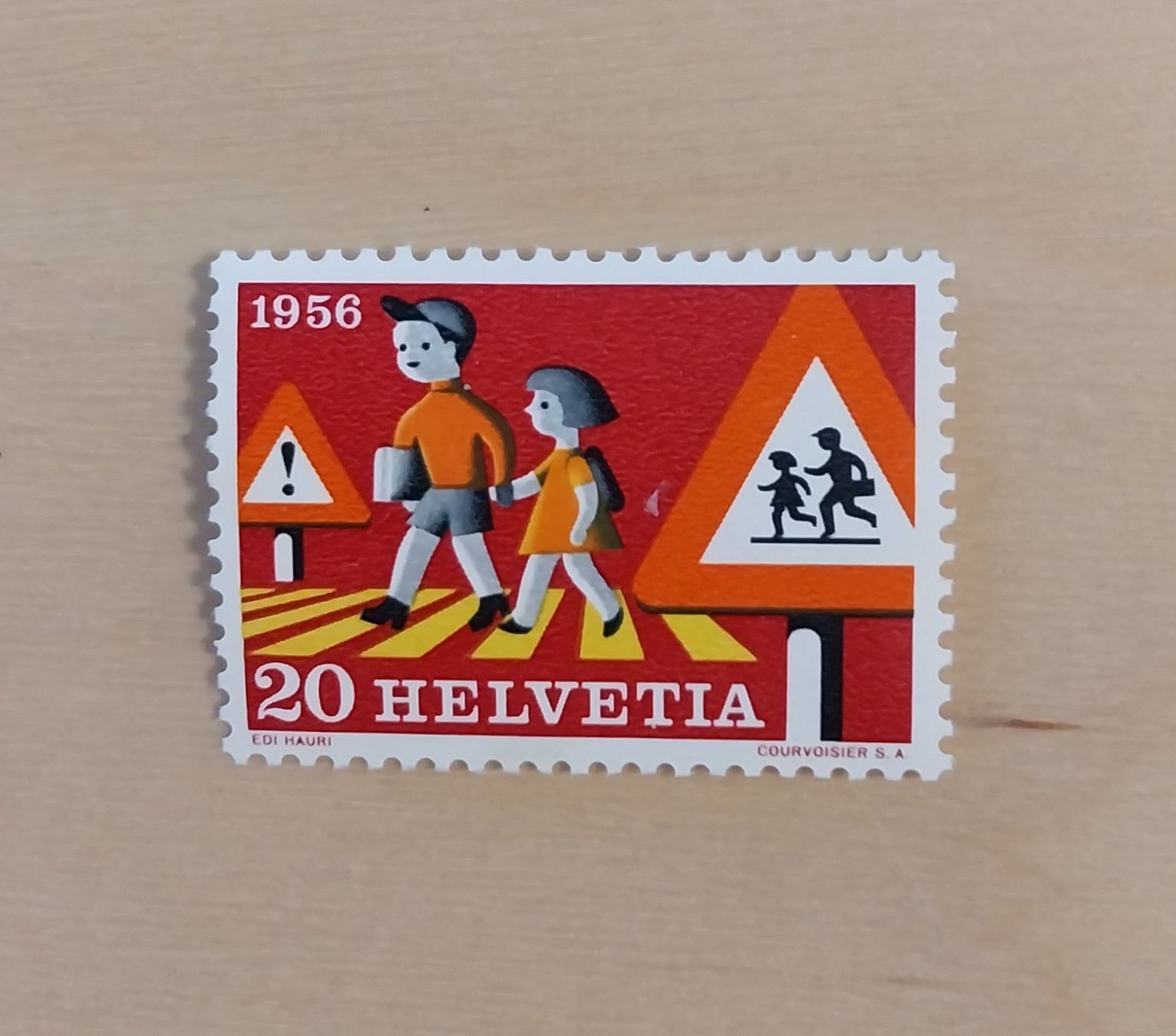Tutti i francobolli: Timbre CH 1956 - NON OBLITERE – Nuovo (secondo la descrizione) da Bussigny venduto da jaqual