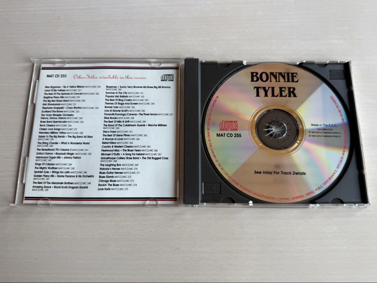 CD: Bonnie Tyler Original Recordings CD 21 Tracks – Usato da Oberried Brienz venduto da Chyara 2