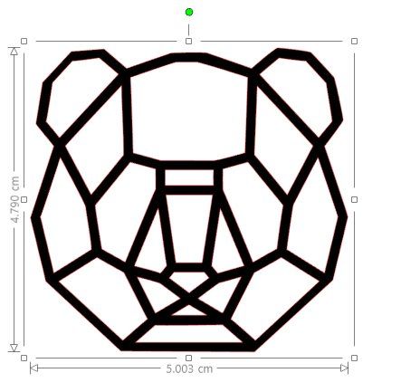 Sticker: Vinylsticker/kleber - Bärenkopf – Nuovo (secondo la descrizione) da Rheineck venduto da M.Panda21