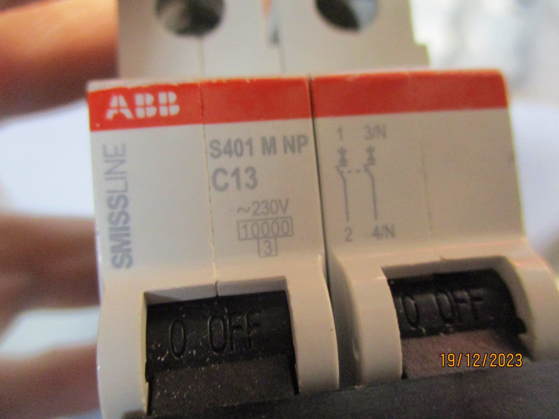 ABB Schalter: ABB S401M-C13 – Gebraucht aus Langnau i. E. von Superseven69 1