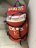 North Kiteboarding Dice 10 inkl. 5 Leinen Bar gebraucht