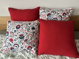 4x Dekokissen 50x50cm