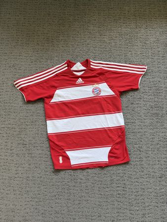 Maillot football Adidas Bayern Munich rouge blanc L