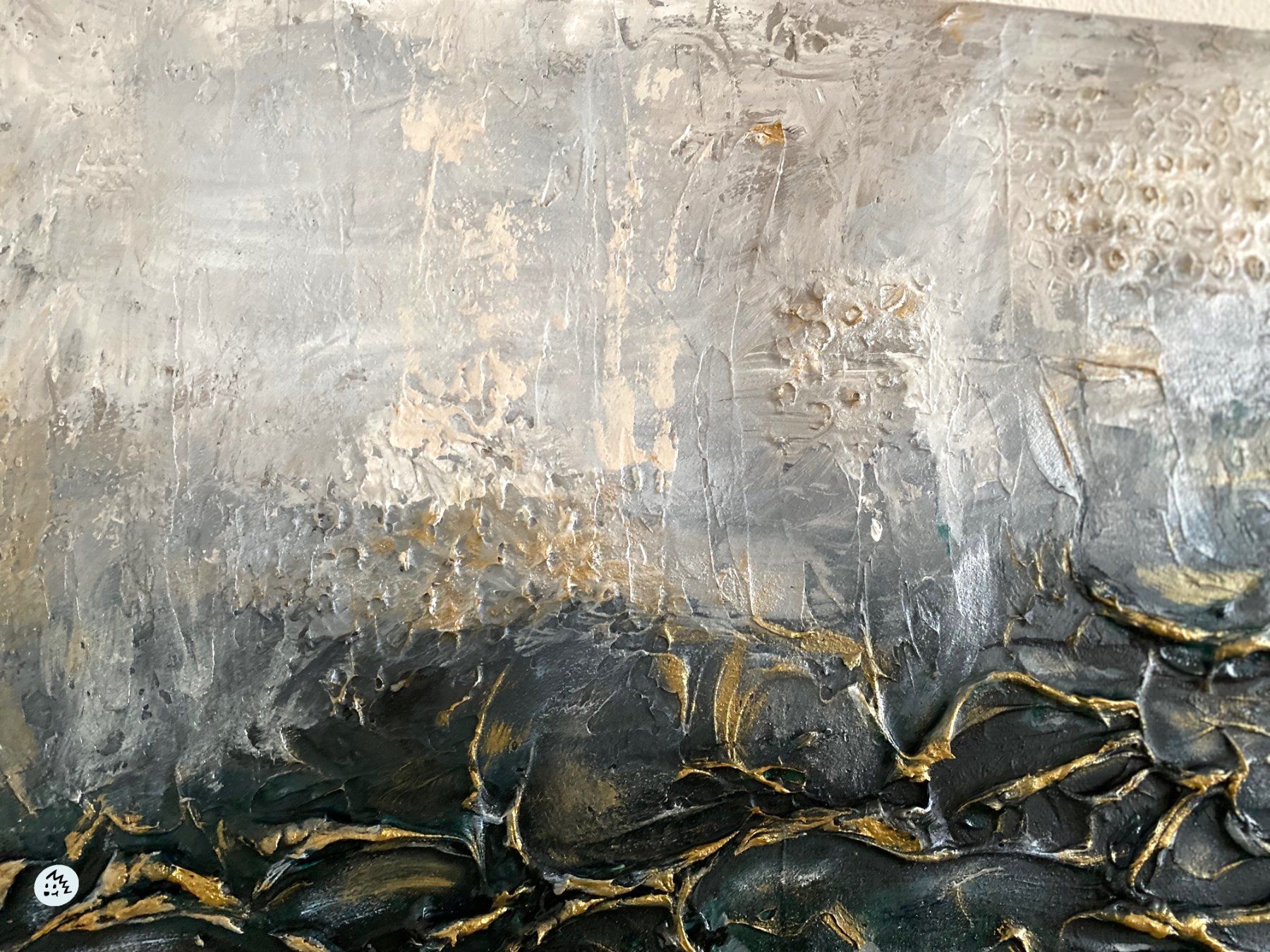 Gemälde: Gemälde abstrakt, Acryl auf Leinwand – Neu und originalverpackt aus Fanas von Omibia 3