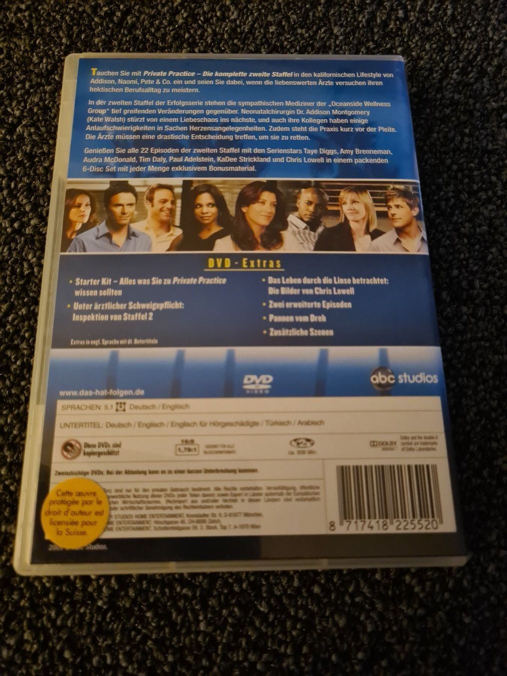 Tutti i DVDs: PRIVATE PRACTICE STAFFEL 2 – Usato da Ruswil venduto da jan_bxl5 1