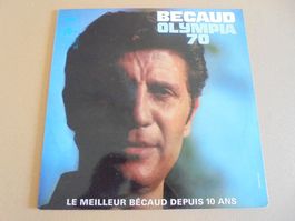 Gilbert BECAUD " Olympia 70 " 33 t France (VG+/EX)