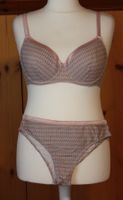 Set BH und Hose altrosa - grau Gr. L (2)