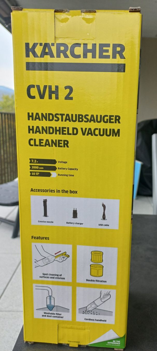 Kärcher Staubsauger & Zubehör: Kärcher CVH 2 Handstaubsauger – Neu (gemäss Beschreibung) aus Gunzgen von eierschwamm 1