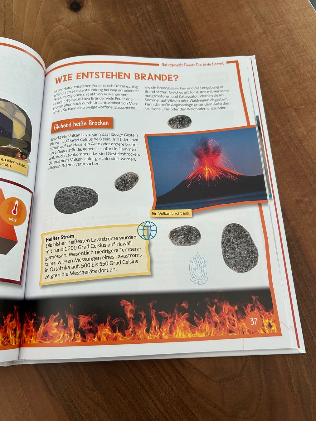 Livres: Naturereignisse Unserer Erde Vulkan Tornado Kinderbuch – D'occasion à Schötz par chousan 4