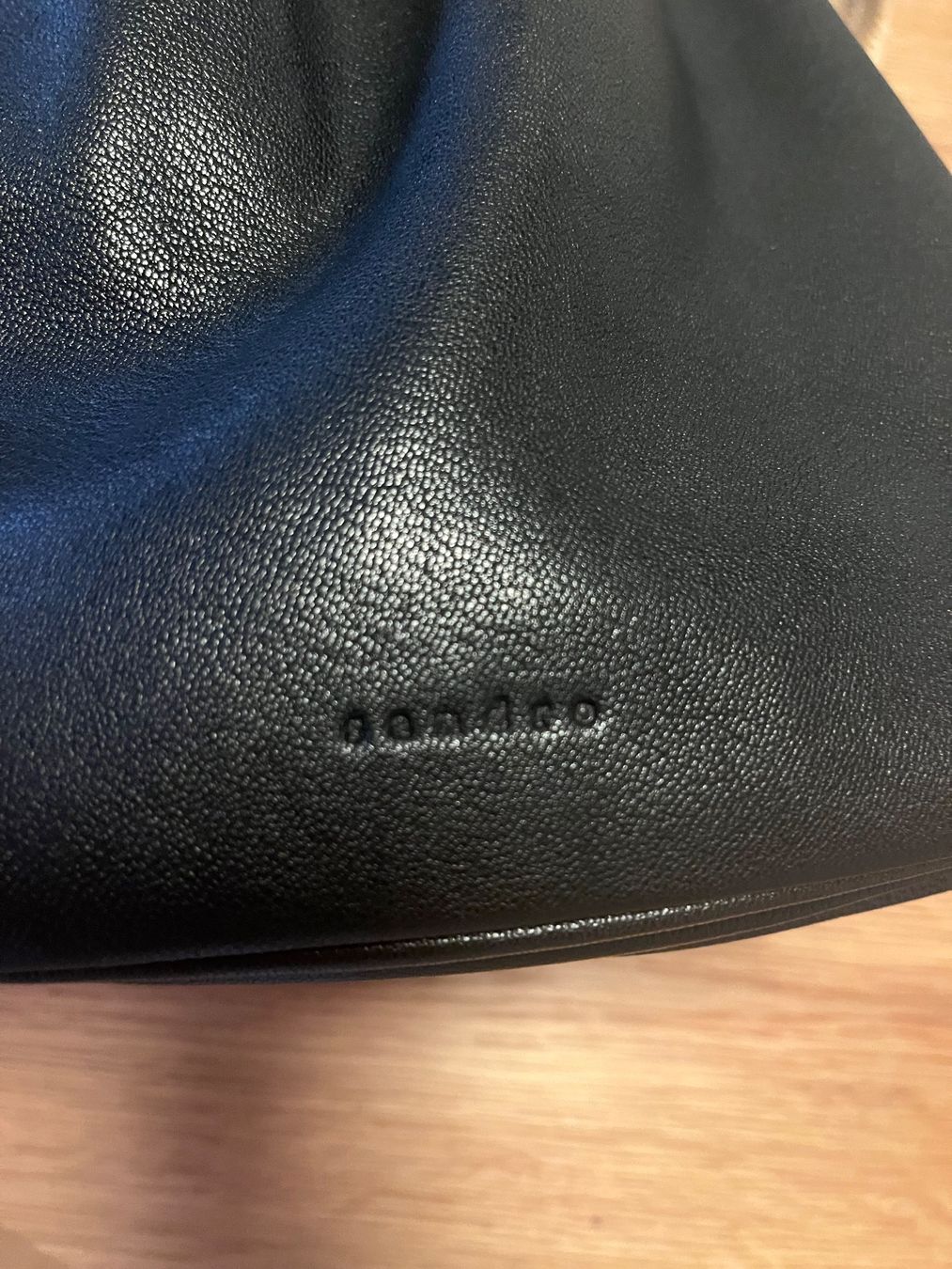 Sandro Borse da donna: Leder Tasche Sando schwarz Beutel Typ – Usato da Zürich venduto da maral787 3