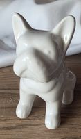 Französischer Buldogge Keramik Figur Dekoration