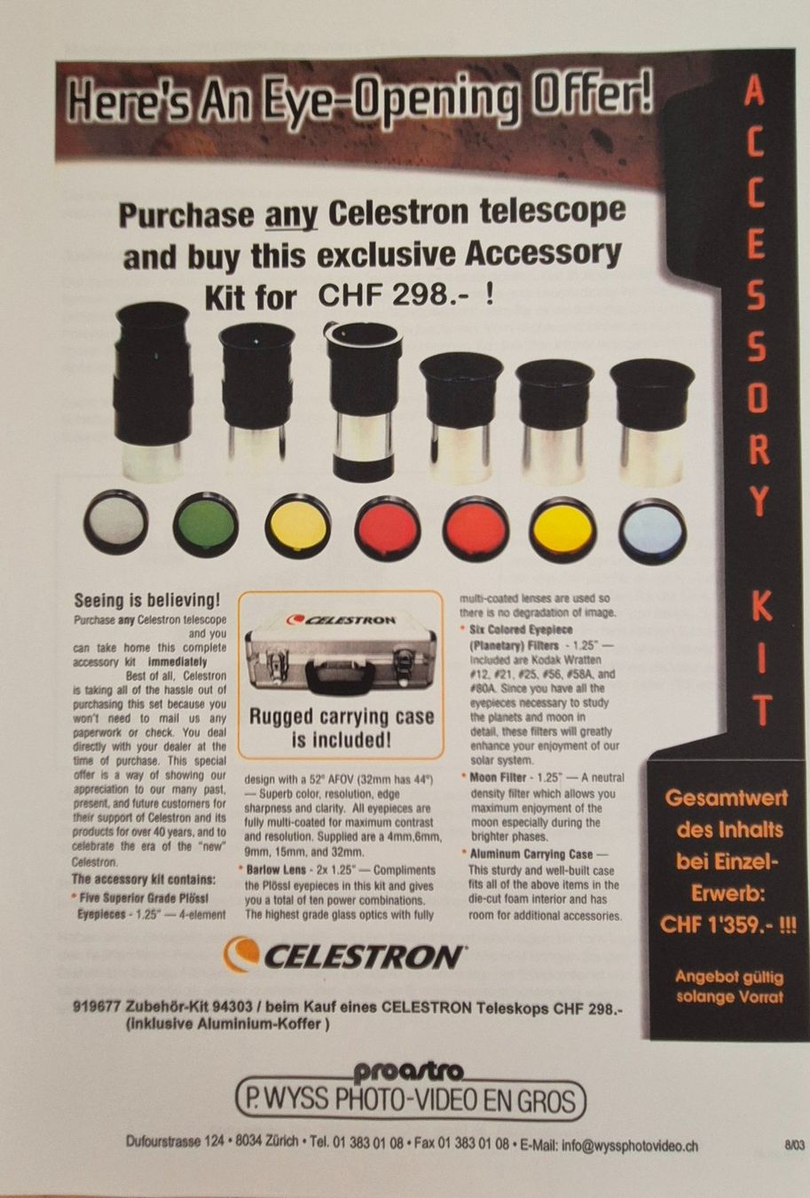 Celestron Teleskope: Téléscope CELESTRON – Gebraucht aus Villars-sur-Glane von Verocac 7