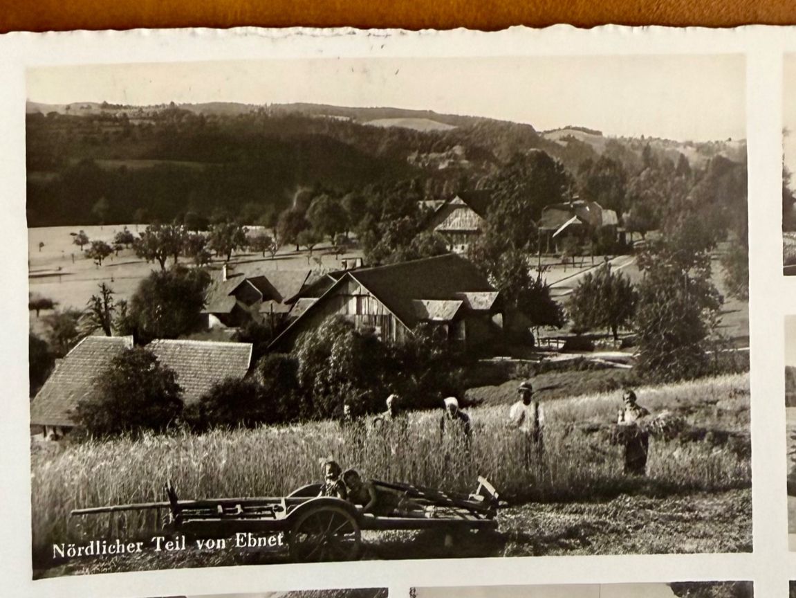 Cartoline postali: Ebnet - Entlebuch - Multivue - Animation 1946 – Usato da Lutry venduto da Ediego 1