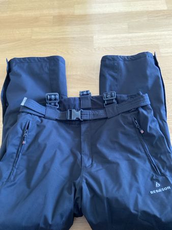 Bergson Skihose, Top Zustand, Schwarz, Grösse 54 (XL)
