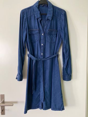 Cooles Jeanskleid Gr.38 feinem Tencel Stoff