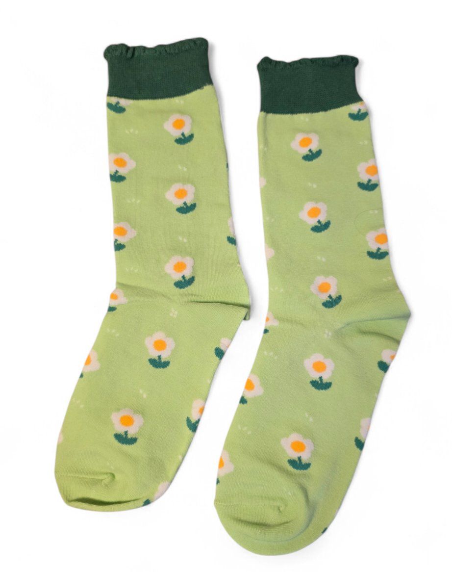 Calze: Socken Blumen / Flowers – Nuovo e nell'imballaggio originale da Zürich venduto da amysmith 1