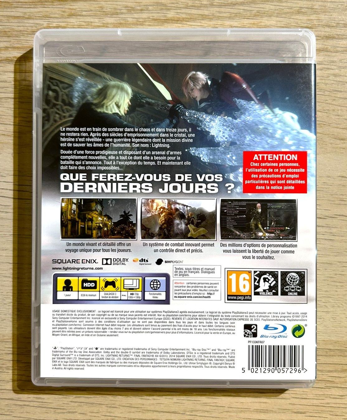 Sony Giochi: Final Fantasy XIII Lightning Returns PS3 – Usato da St. Gallen venduto da Alpine.Arcade 1