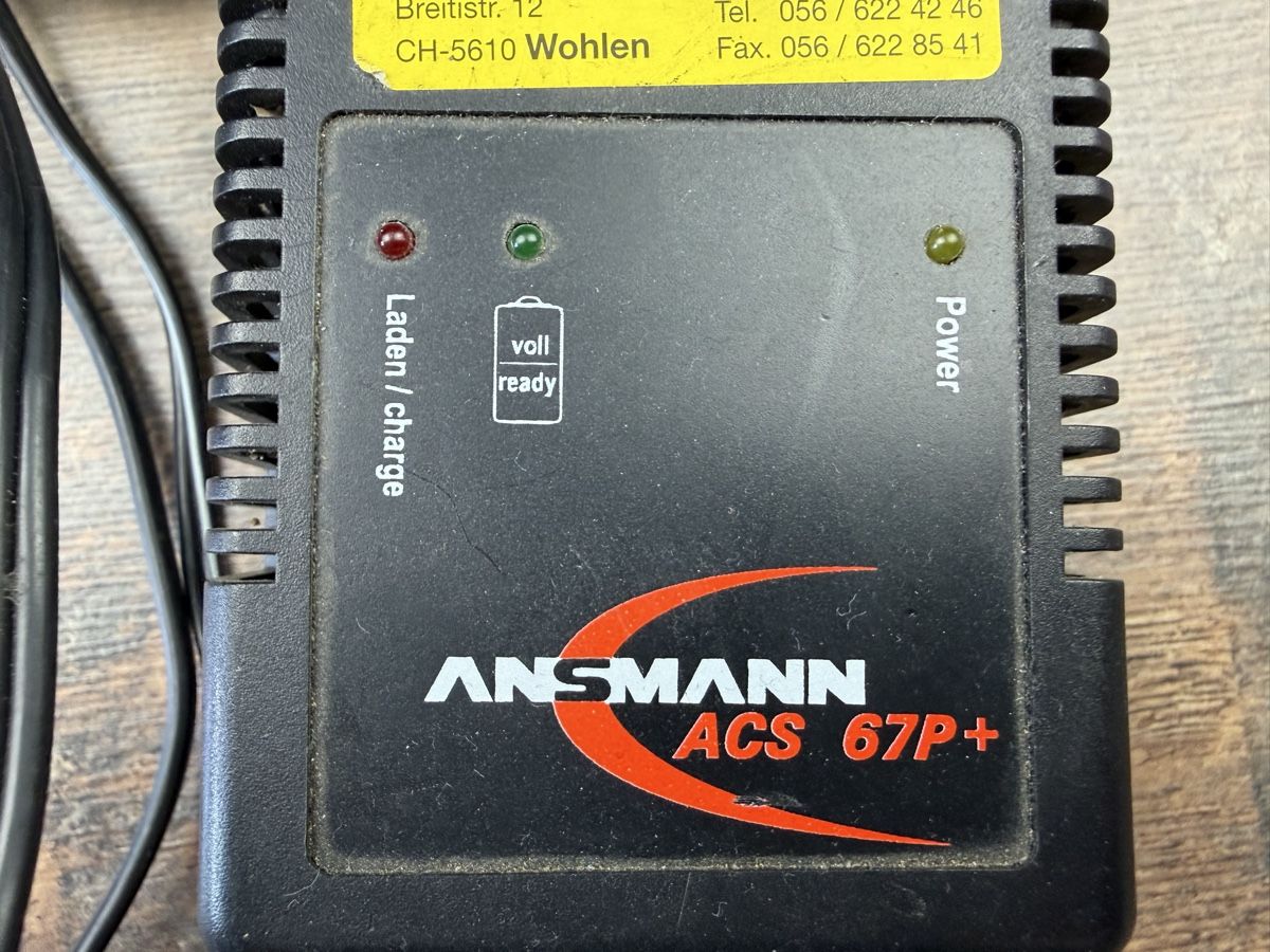 Accus, Chargeurs & Blocs d'alimentation: Ansmann ACS 67P+ Ladegerät Racingpacks  – D'occasion à Hallau par R.R.91 2