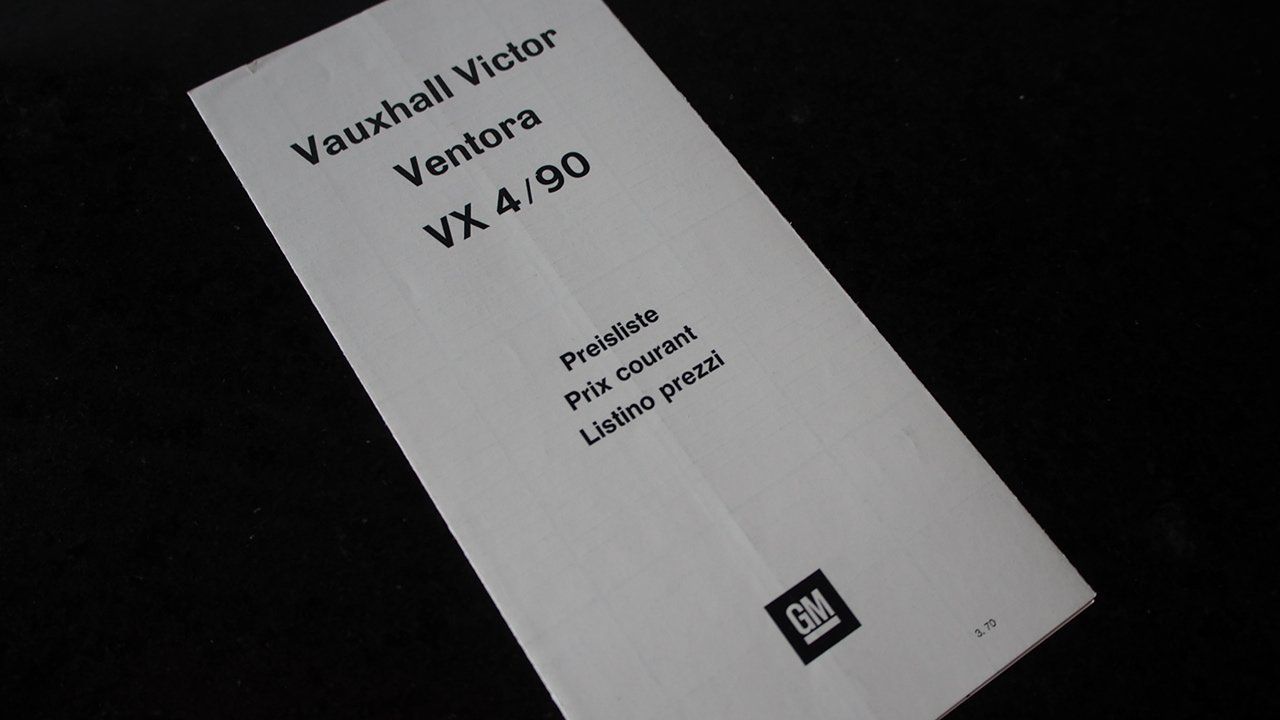 Vauxhall Documenti: Vauxhall Preisliste 3.1970 – Usato da Zofingen venduto da sosalinos01
