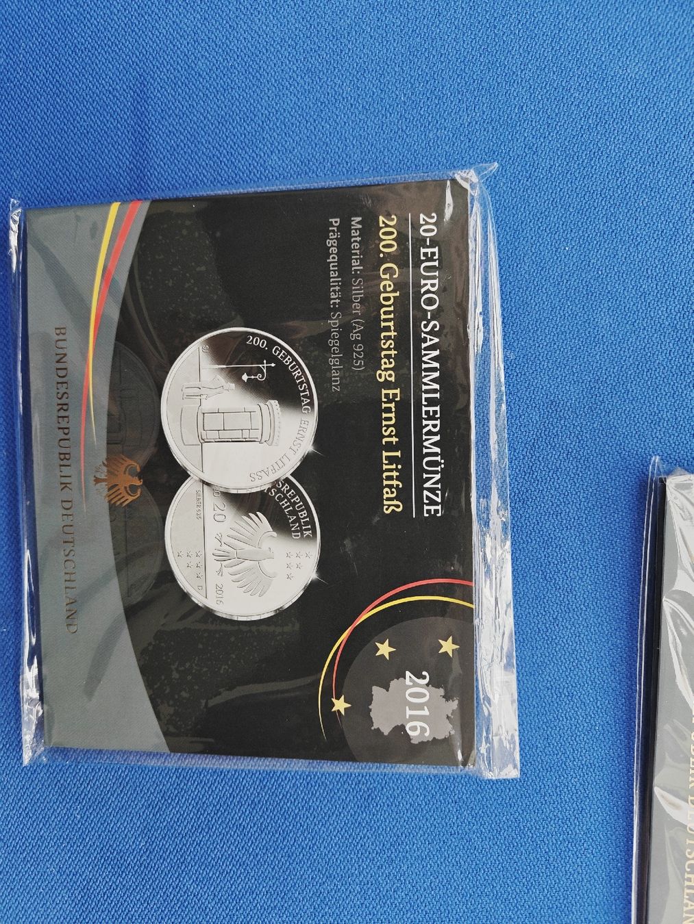Tutti le monete: 5 Orginal verschweisst 925 Silbermünzen – Nuovo e nell'imballaggio originale da Ruggell venduto da Mantho0 2