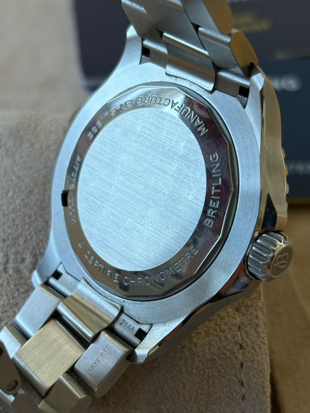 Breitling Orologi: Breitling Superocean Automatic 46 Fullset – Usato da Birsfelden venduto da Mynos 5