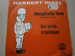 Vinyl-Single Herbert Hisel - Obergefreiter Hisel