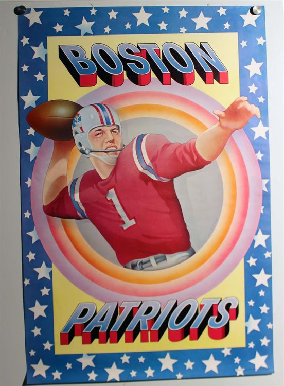 Poster 1970 Boston Patriots | Kaufen auf Ricardo