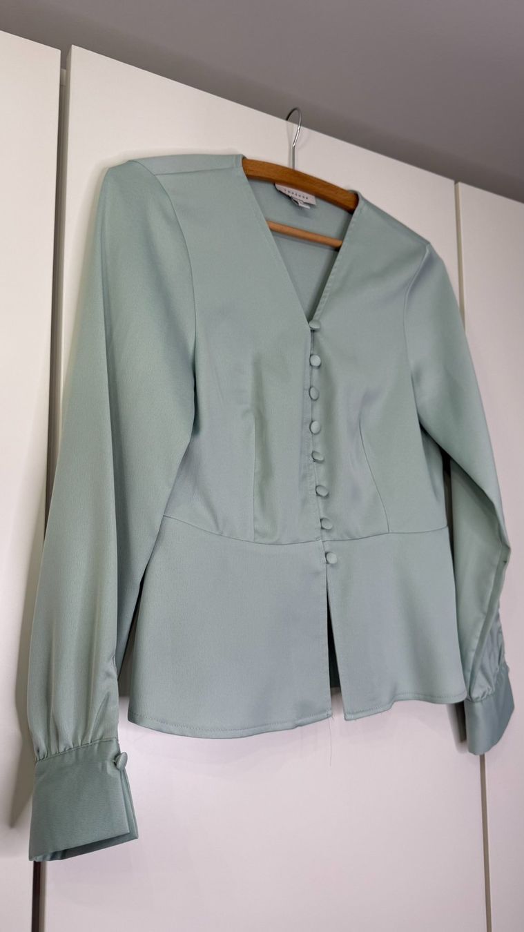 Topshop Top: Topshop Top Pastelgrün – Usato da Zürich venduto da ffeti 3