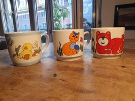 3 Stk Kindertassen