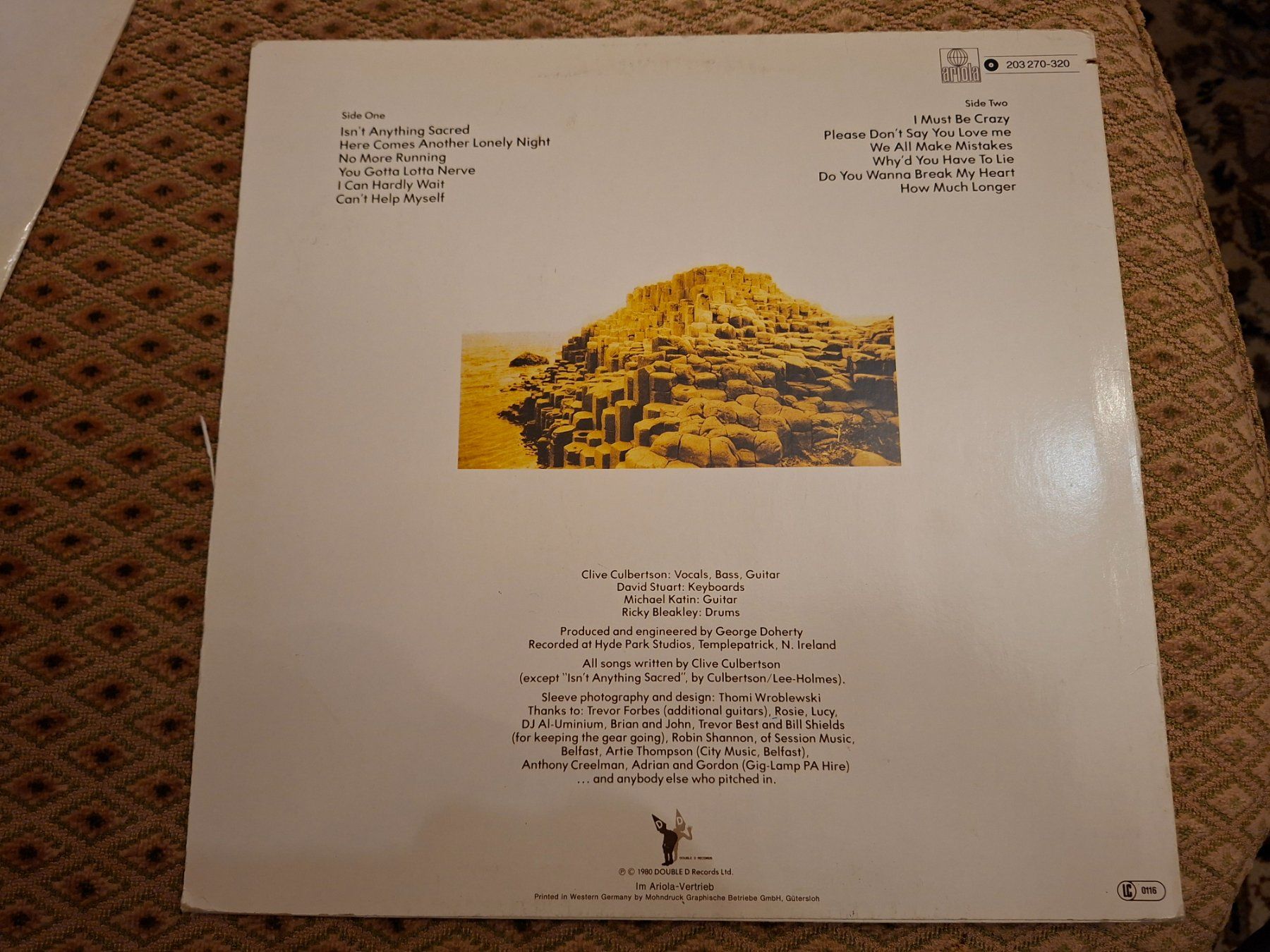 Schallplatten: Rock Lp 1981 - The Sweat - No More Running – Gebraucht aus Bernex von Wannabehasbeen01 2