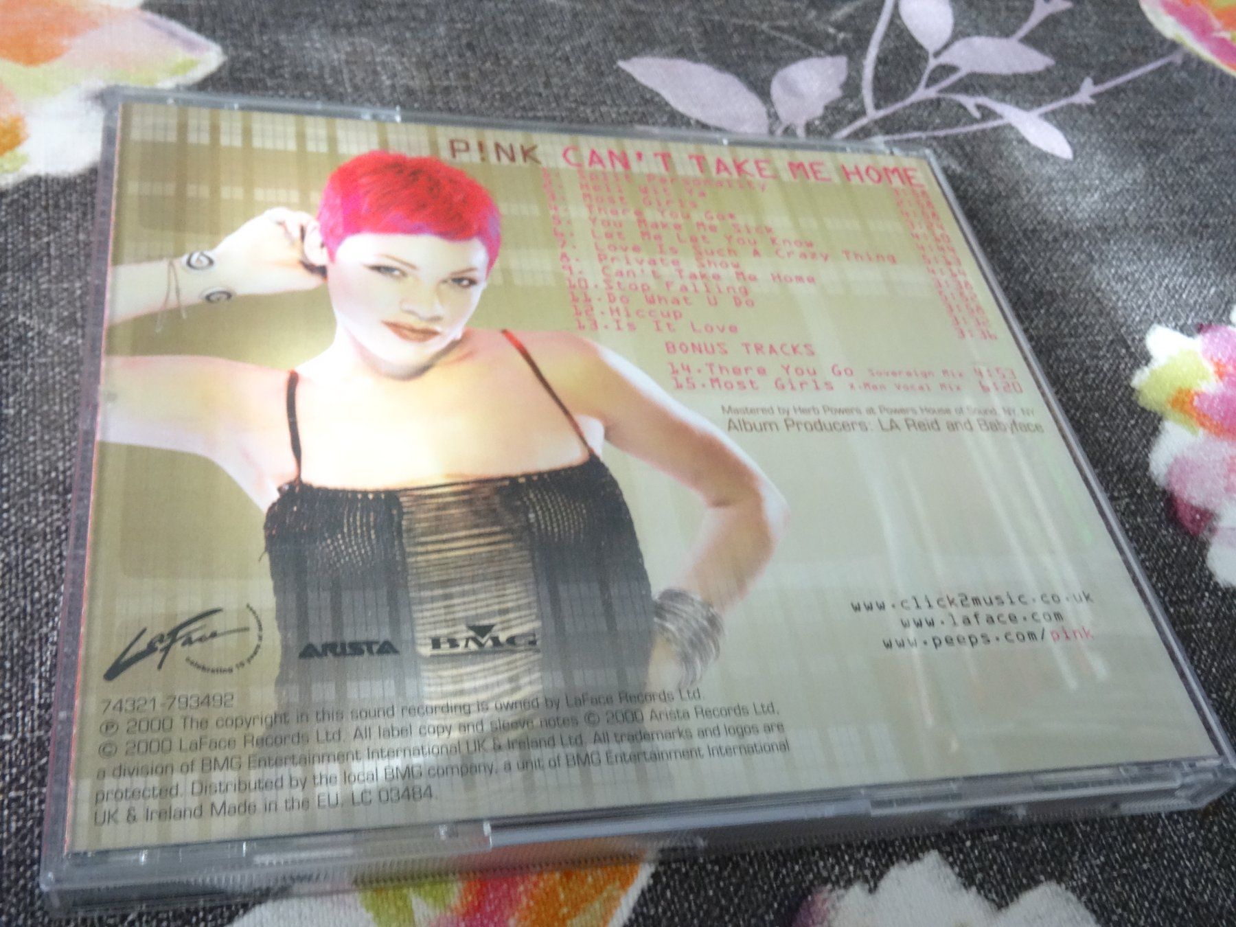 CD: Pink - Can't take me Home CD – Usato da Olten venduto da Disc-Ausverkauf 1